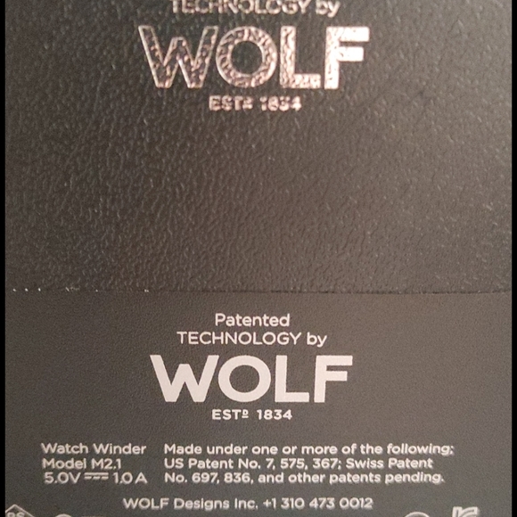 Duxot tortuga /w Wolf heritage single winder - Picture 3 of 6